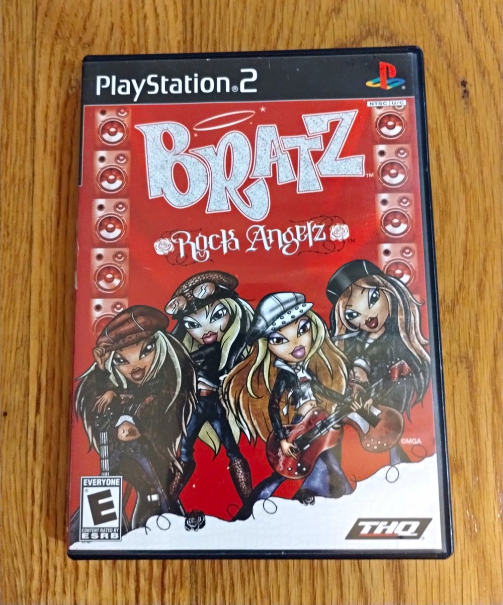 Bratz: Rock Angelz (PS2) THQ 2005 NTSC-U/C E CIB Case Manual